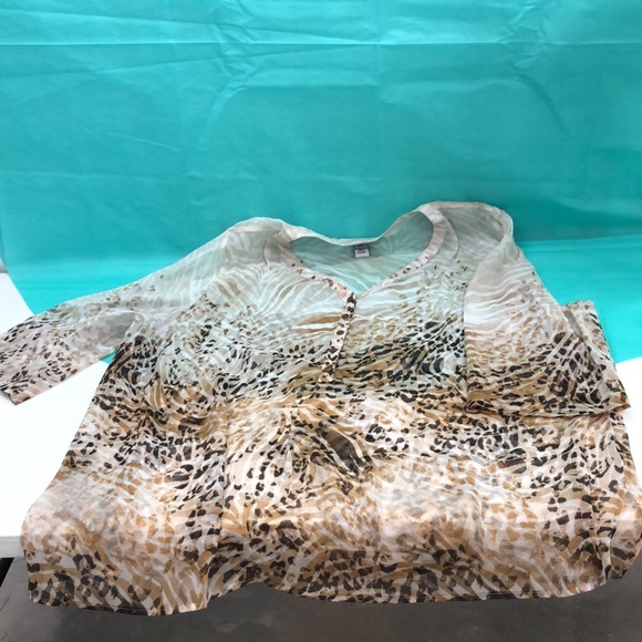 Catherine’s Plus Size Sheer Top - Picture 8 of 11